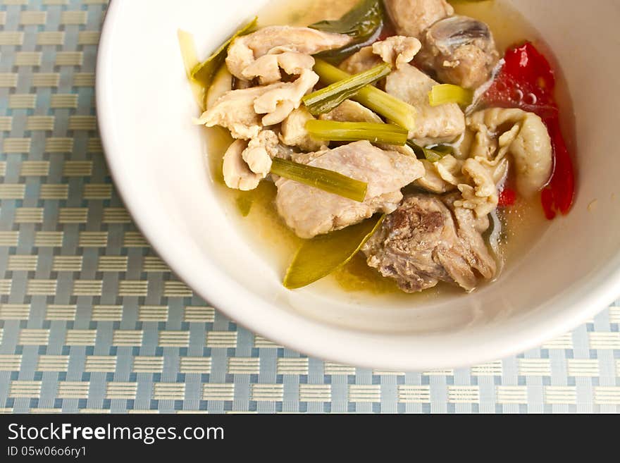 Chicken soup