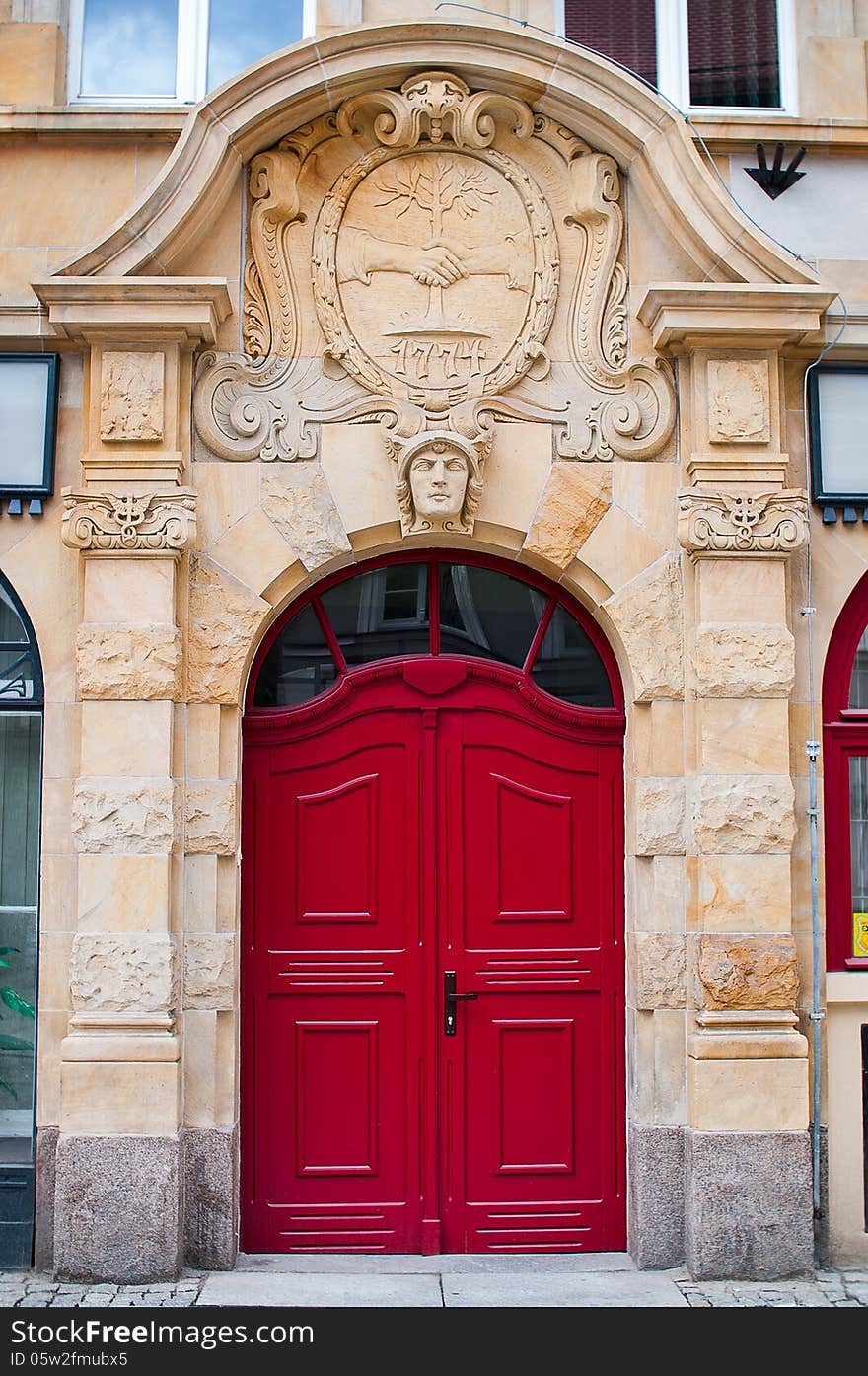 Historic gate in the center of the city, Wroclaw. Historic gate in the center of the city, Wroclaw