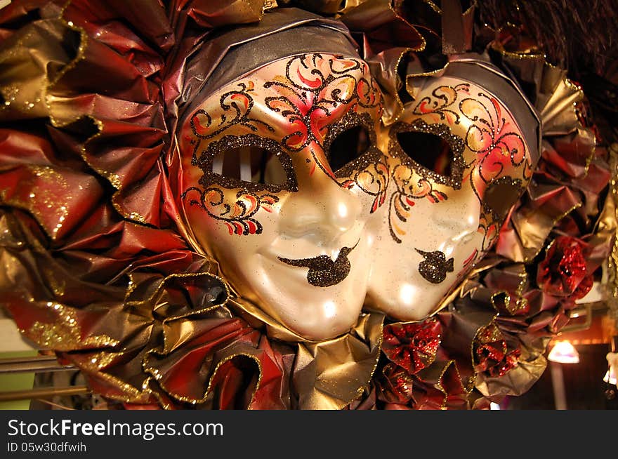 Typical Souvenirs In Venice - Venetian Masks