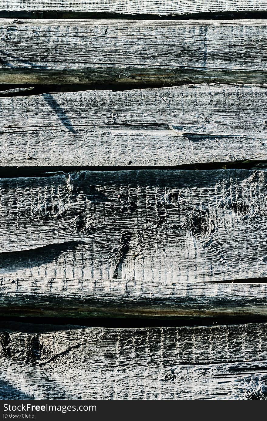 Old Textural Background Wooden Rough Surface