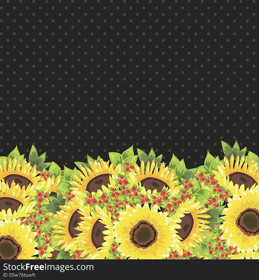 Fresh background with plants and flowers. Fresh background with plants and flowers