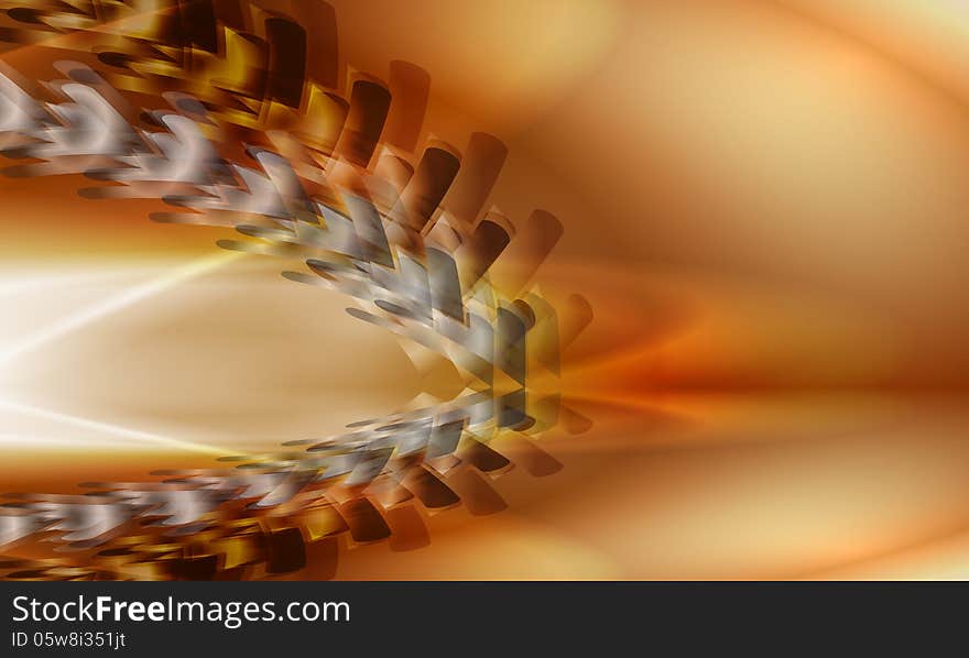 Gold abstract background