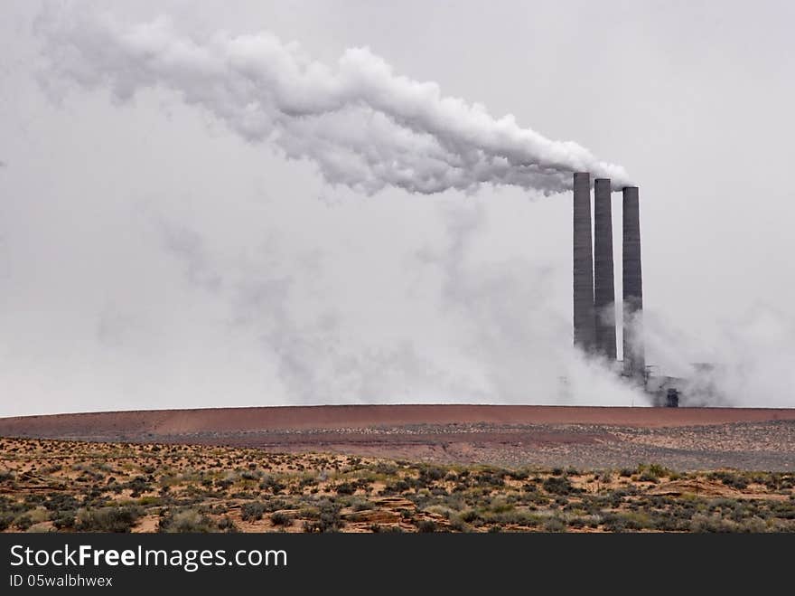 Desert Smokestacks