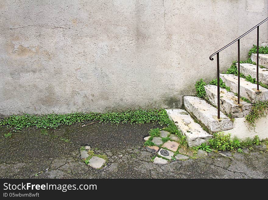 Stone stairs