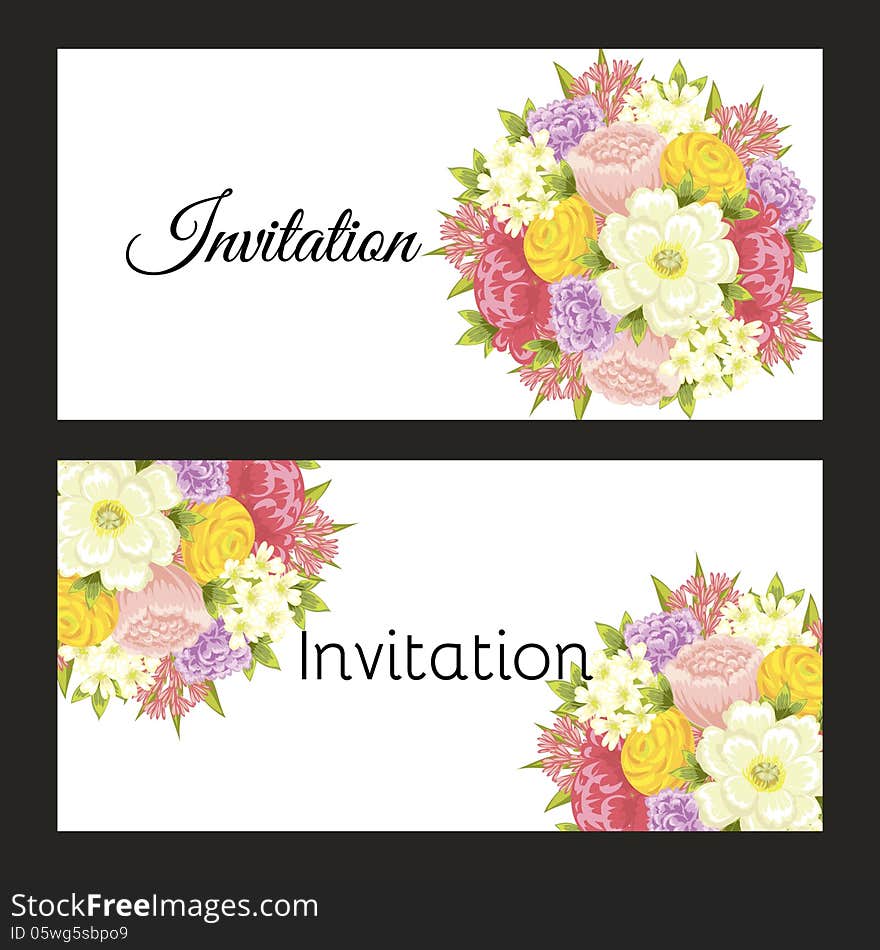 Fresh background with plants and flowers. Fresh background with plants and flowers