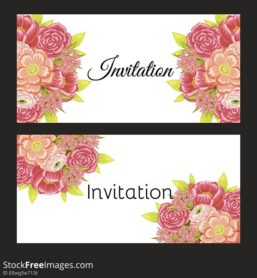 Fresh background with plants and flowers. Fresh background with plants and flowers