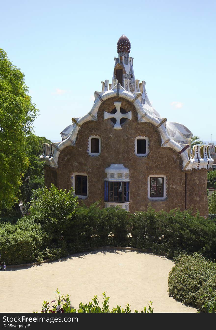 Spain. Barcelona. Park Guell.