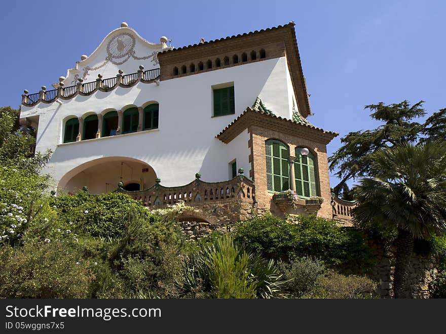 Spain. Barcelona. Park Guell.