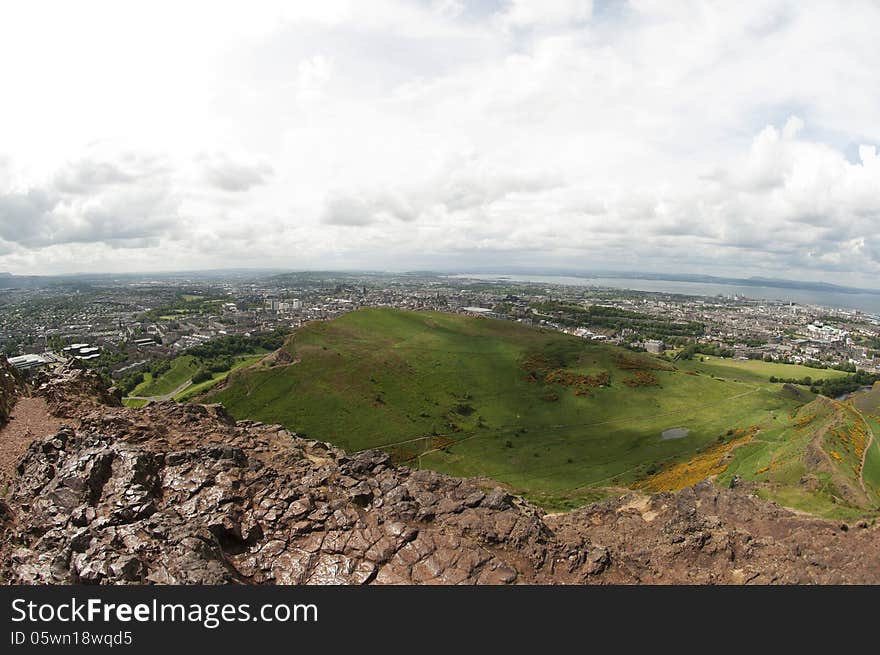 View From Arthur S Seat, Edinburgh