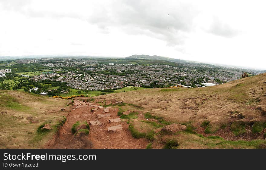 View From Arthur S Seat, Edinburgh