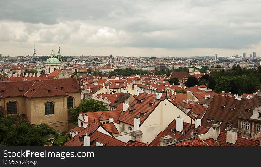 The historical capital of Bohemia proper. The historical capital of Bohemia proper.