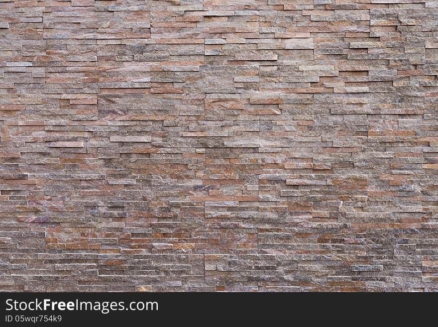 Sand stone brick wall texture