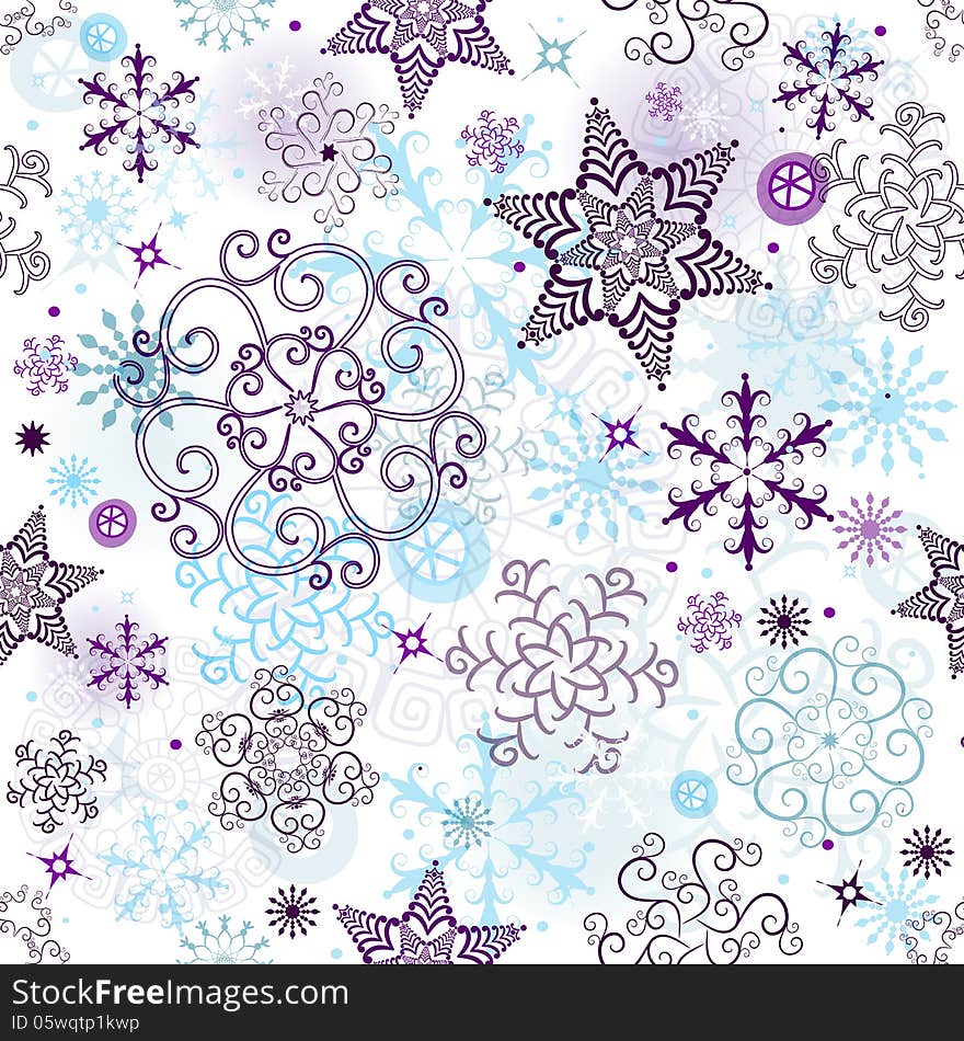 Christmas seamless pattern