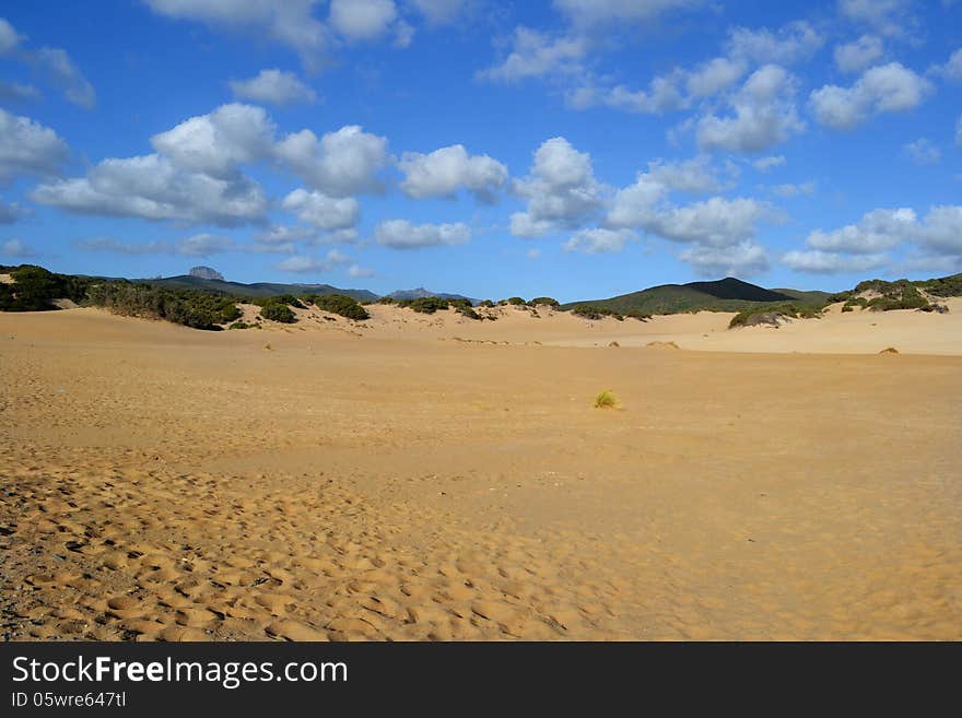 Piscinas desert, Italy