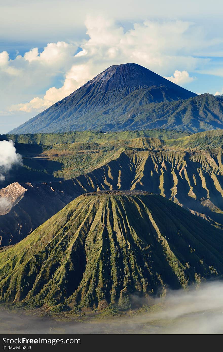 Bromo Mountain in Tengger Semeru National Park