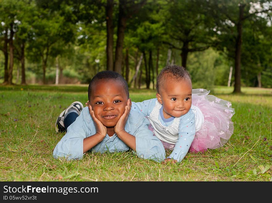 African children portrait