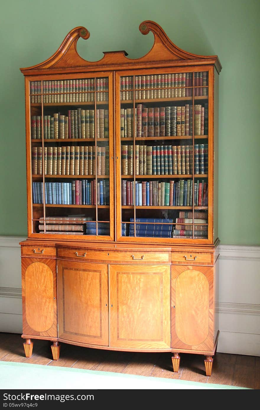 Wooden Book Case.