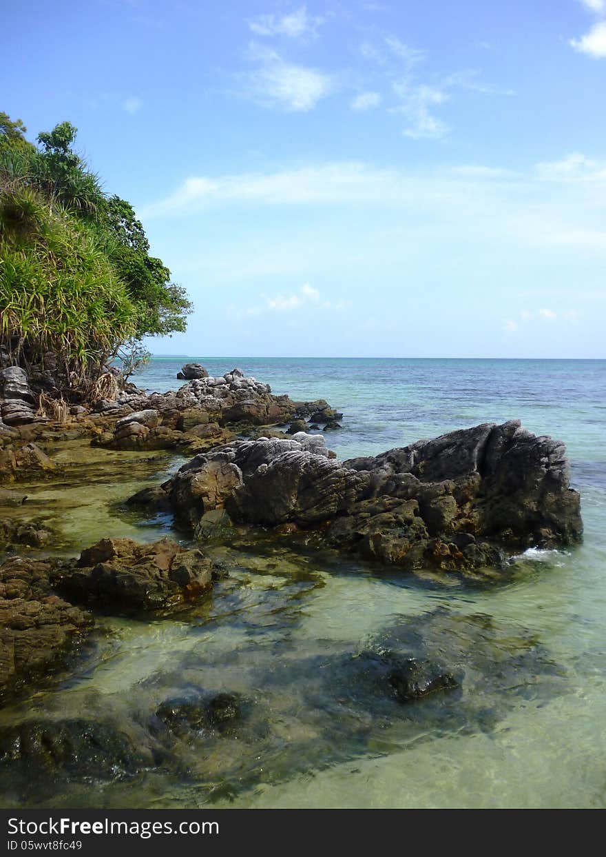 Tanjung gelam beach