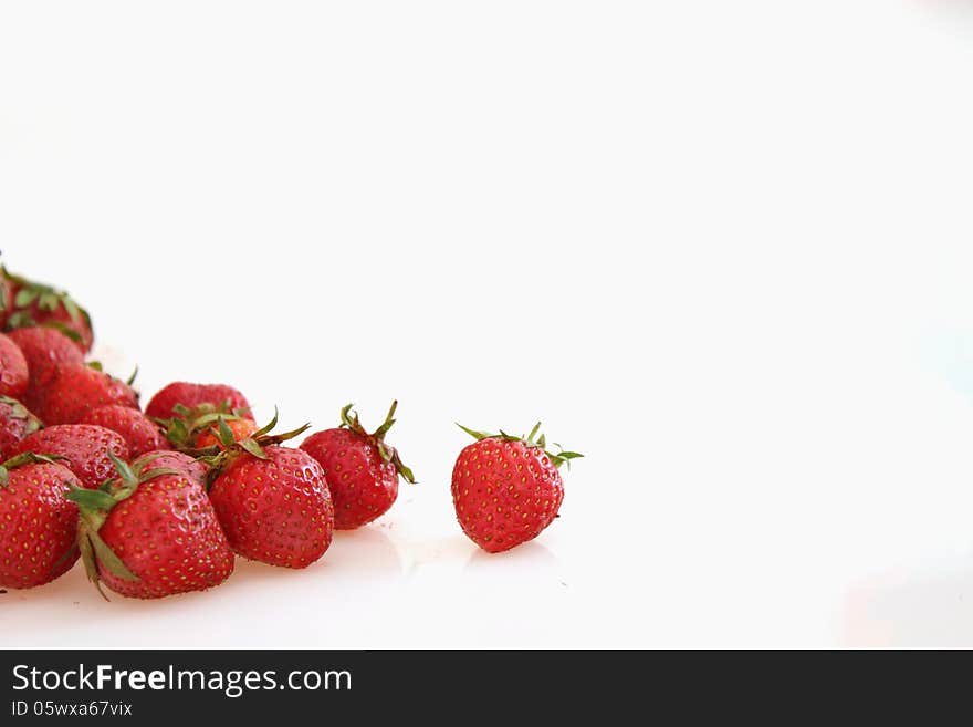 Strawberry as a symbol of the dietary and nutritional food