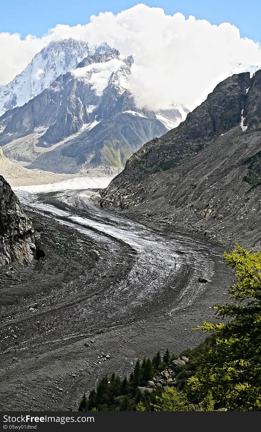 Ice Sea (Mer de Glace) in Chamonix mont Blanc in 2013. Pity the global Warming is destroying it:(. Ice Sea (Mer de Glace) in Chamonix mont Blanc in 2013. Pity the global Warming is destroying it:(