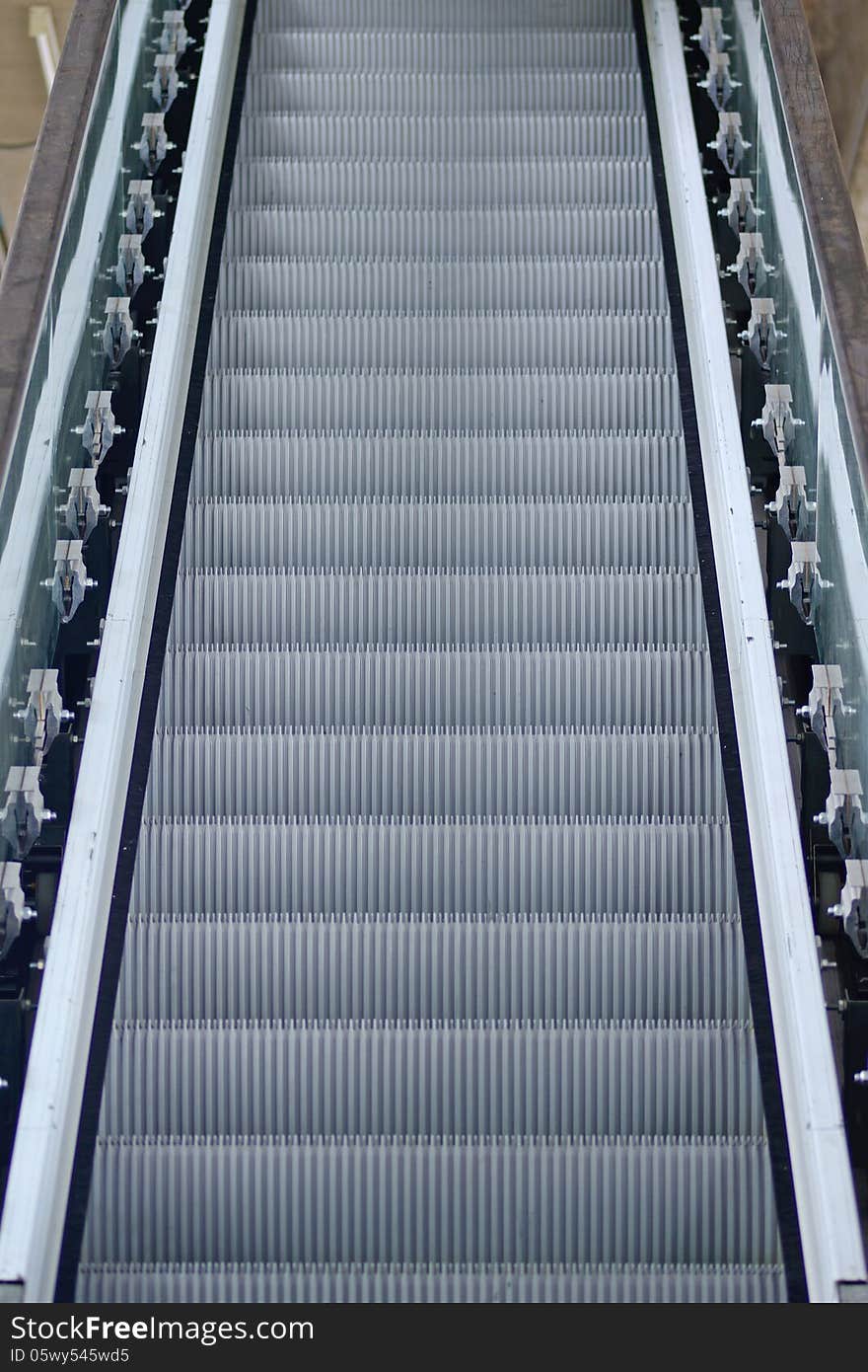 A clostup new Escalator from bangkok thailand