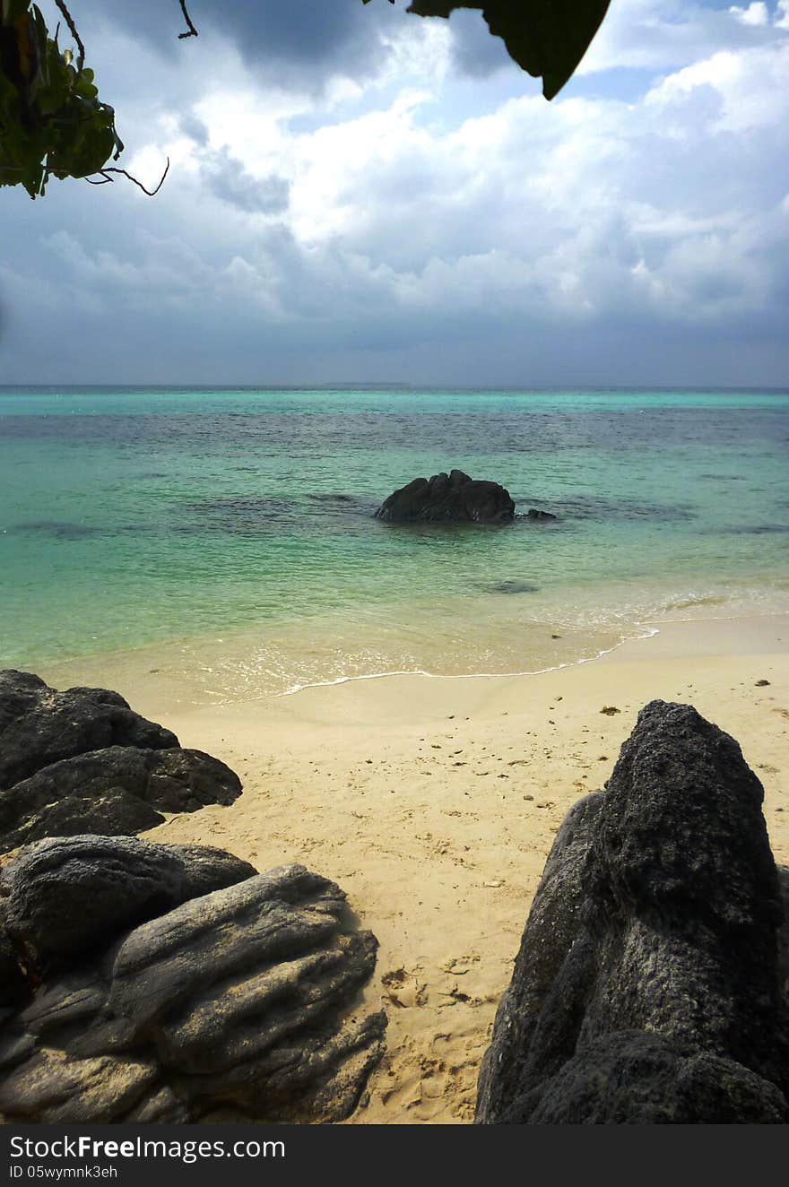 The beautiful Gelam beach located on the promontory of the island of Java Karimun. The beautiful Gelam beach located on the promontory of the island of Java Karimun