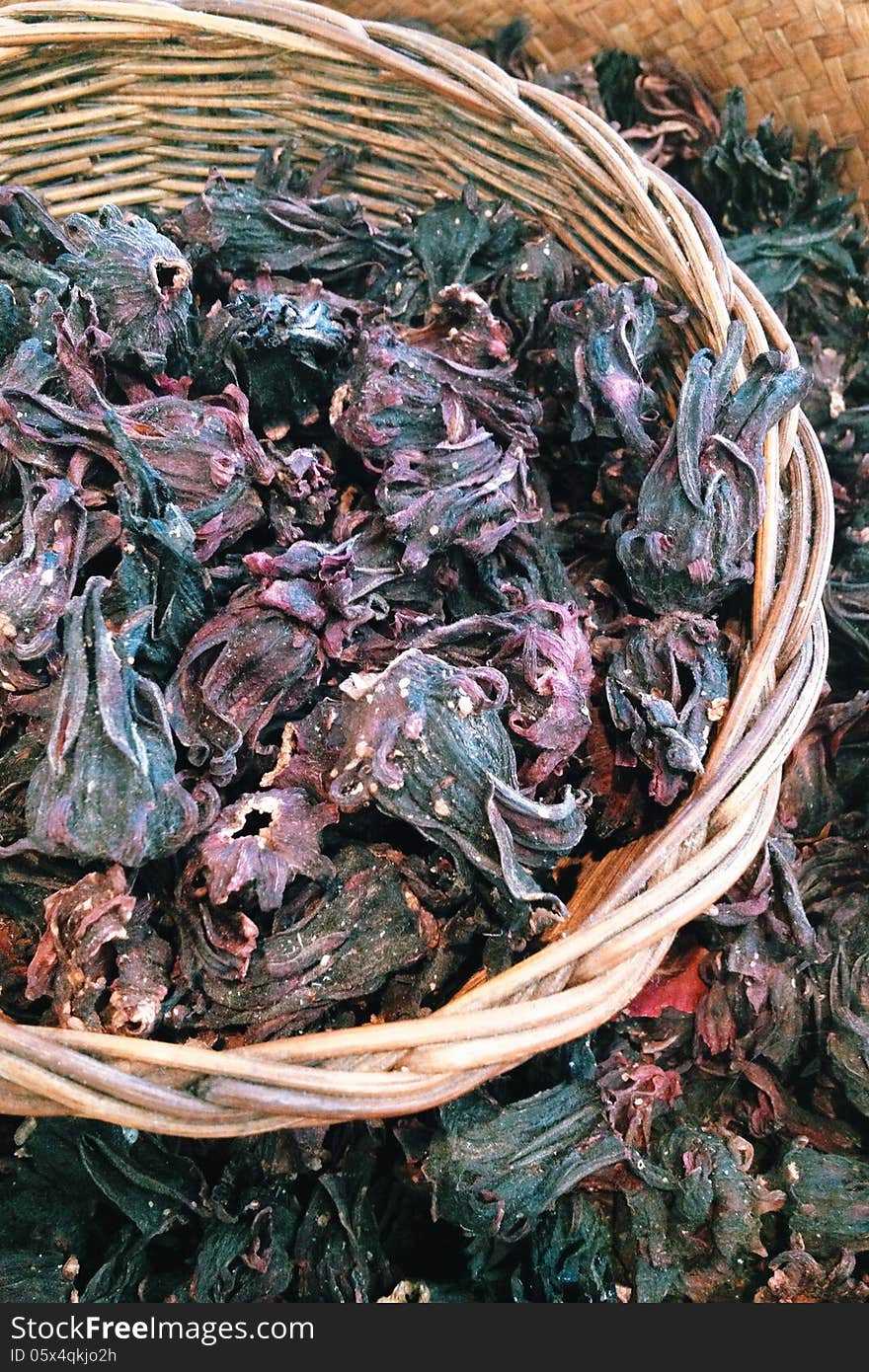 Dried roselle