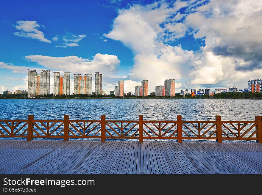 The photo taken in China's heilongjiang province Daqing city Liming lake scenic spot. The photo taken in China's heilongjiang province Daqing city Liming lake scenic spot.