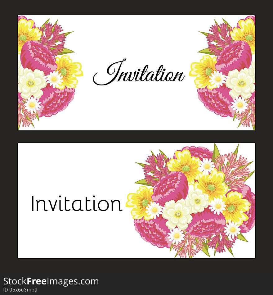 Fresh background with plants and flowers. Fresh background with plants and flowers