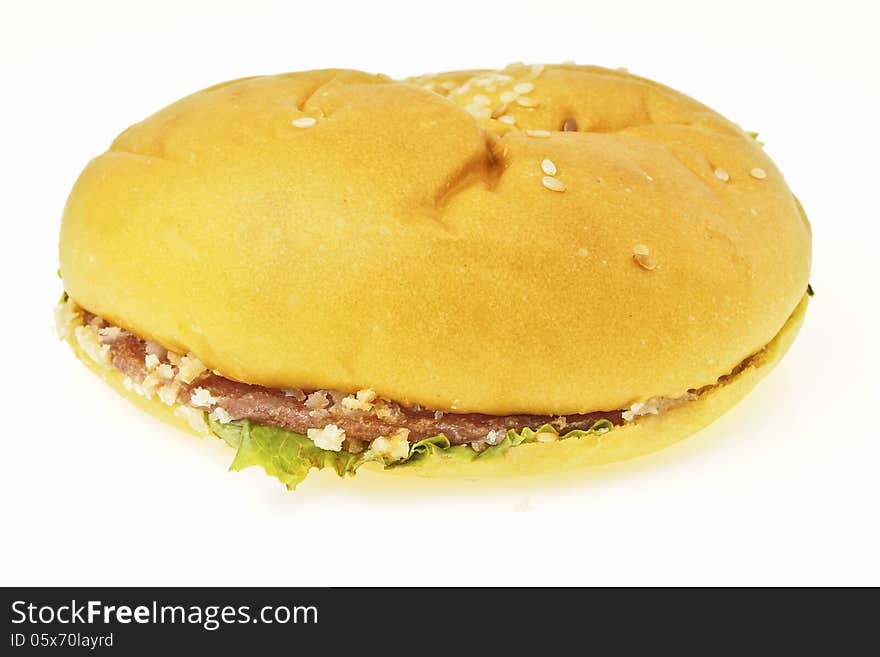 Flat Burger Bun