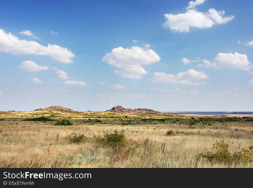 Ukraine. Natural Reserve Stone Tombs