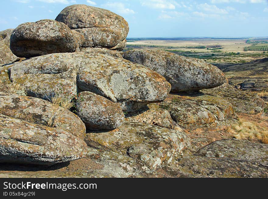 Ukraine. Natural Reserve Stone Tombs