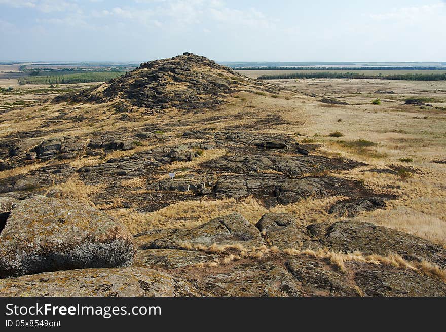 Ukraine. Natural Reserve Stone Tombs