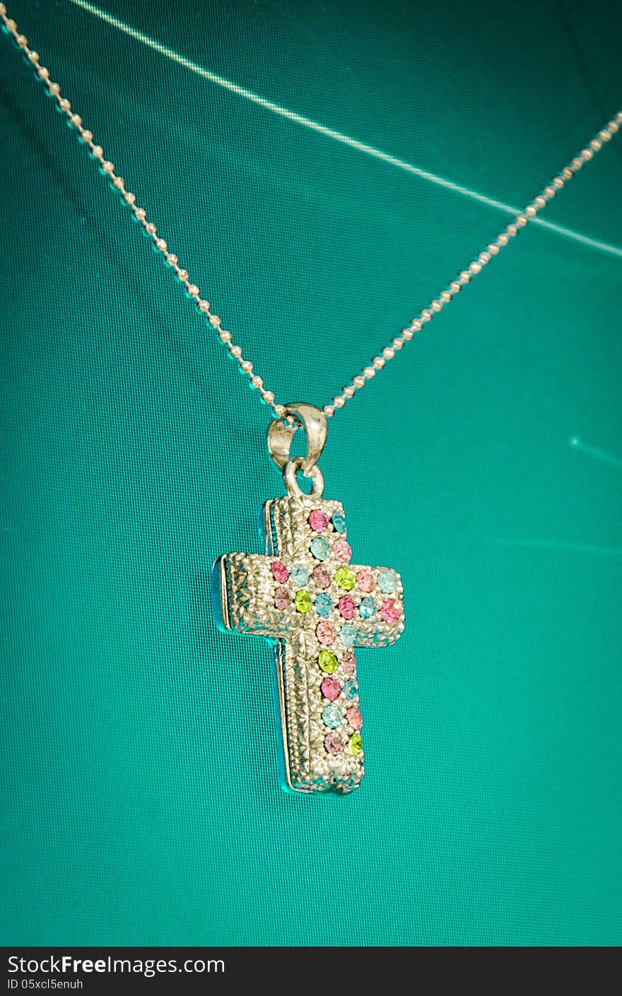 Silver Cross necklace