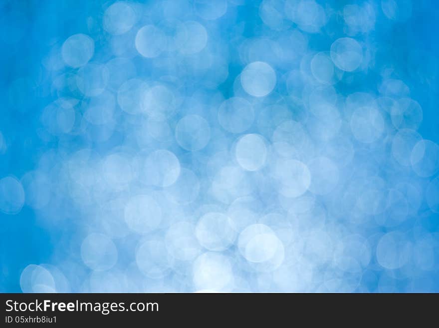 Circular bokeh background