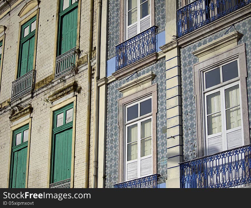 Detail of a building - Belem - Amazonia - Brazil. Detail of a building - Belem - Amazonia - Brazil