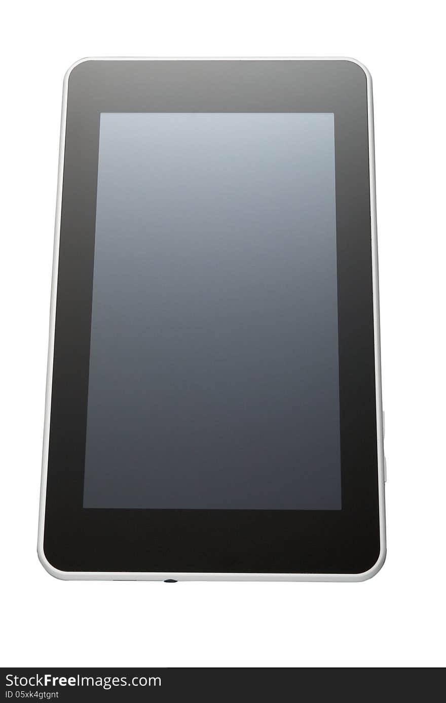 Tablet Pc On White