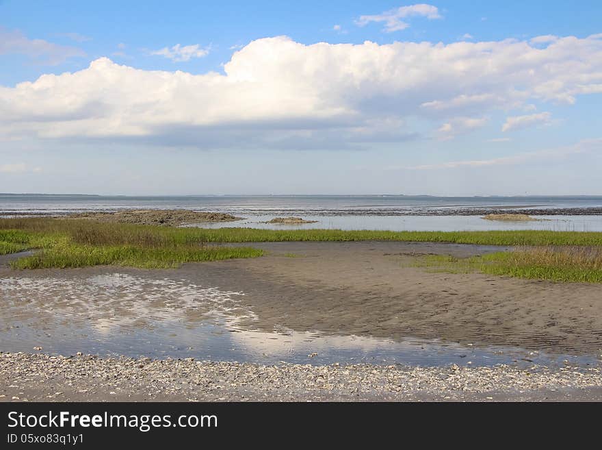 Low tide on Port Royal Sound taken from Hilton Head Plantation from what is known as Ghost Beach.