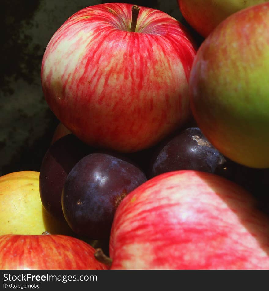 Fruits as a symbol of healthy eating