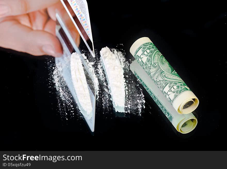 Cocaine and money