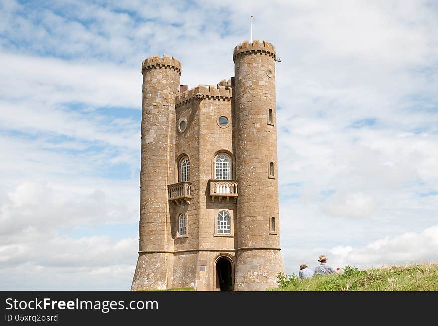 Close up of the tower