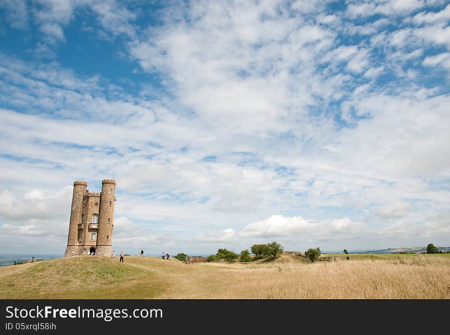 Landscape and tower