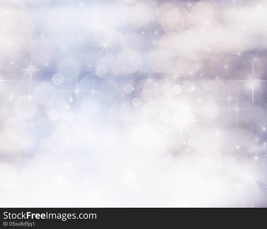 Light abstract Christmas background