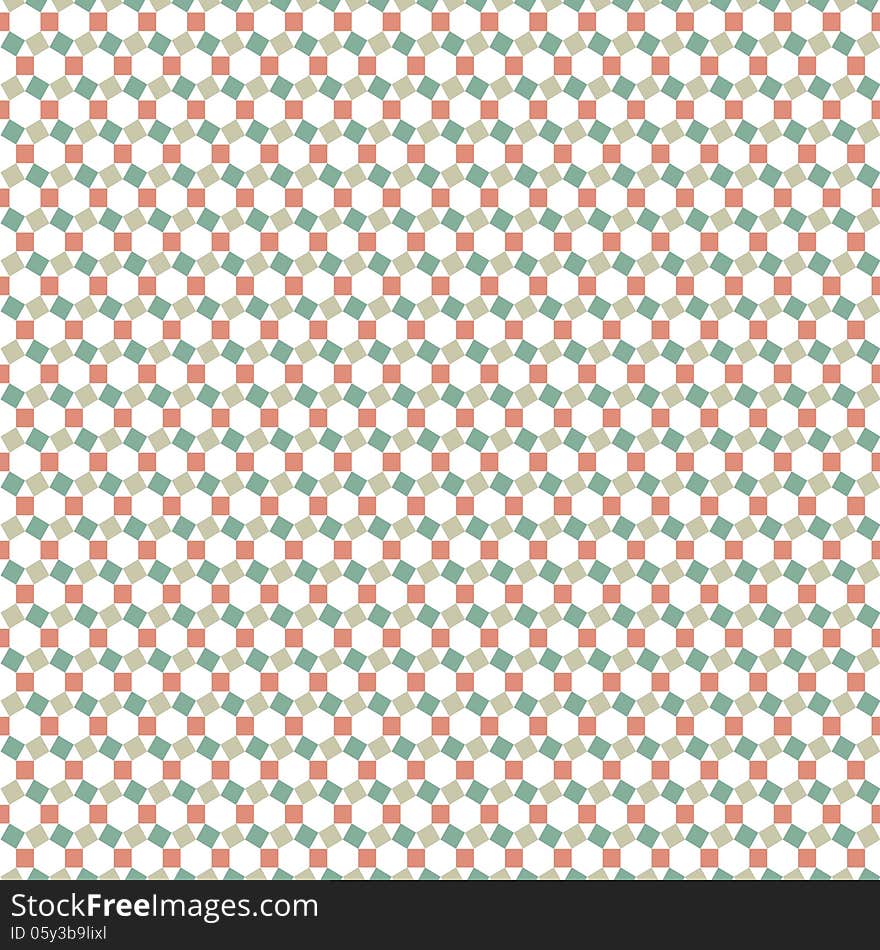 New seamless pattern with squares form honeycombs can use like modern background. New seamless pattern with squares form honeycombs can use like modern background