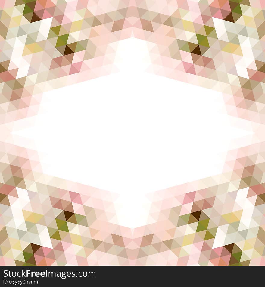 Abstract Triangle Background