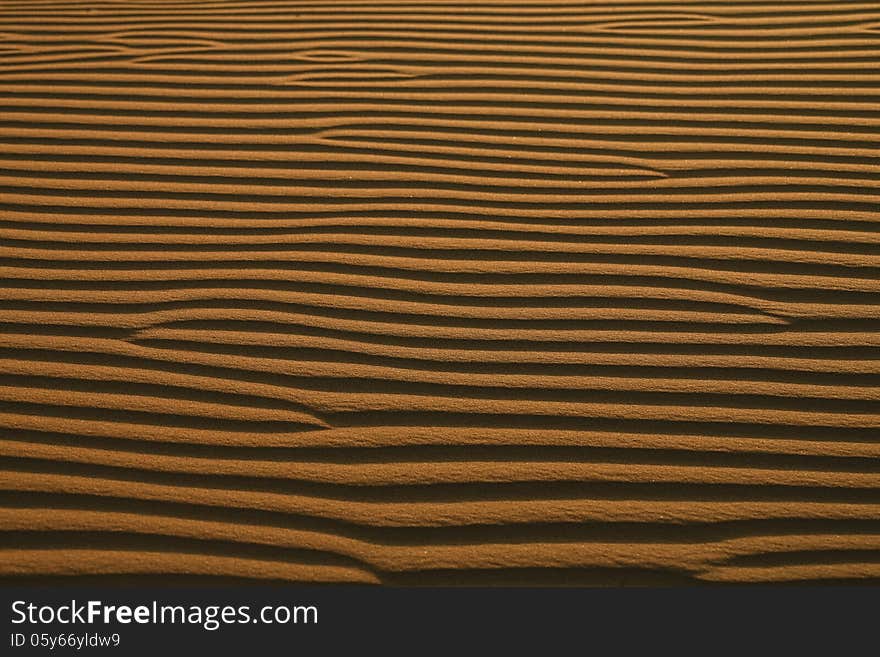 Abstract Background: Desert Ripples in the Sand