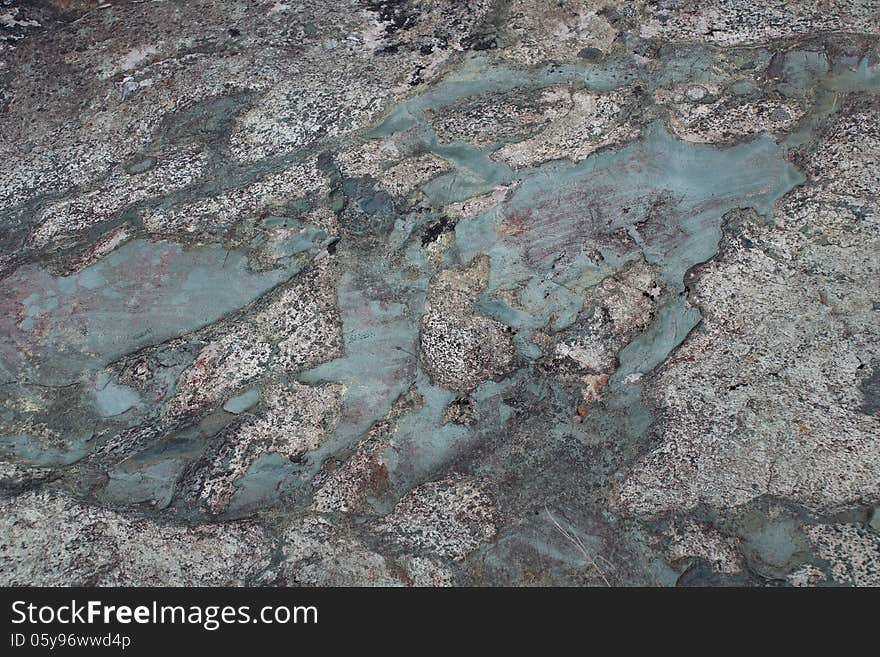 Surface Of Natural   Gray-blue Stone As Background