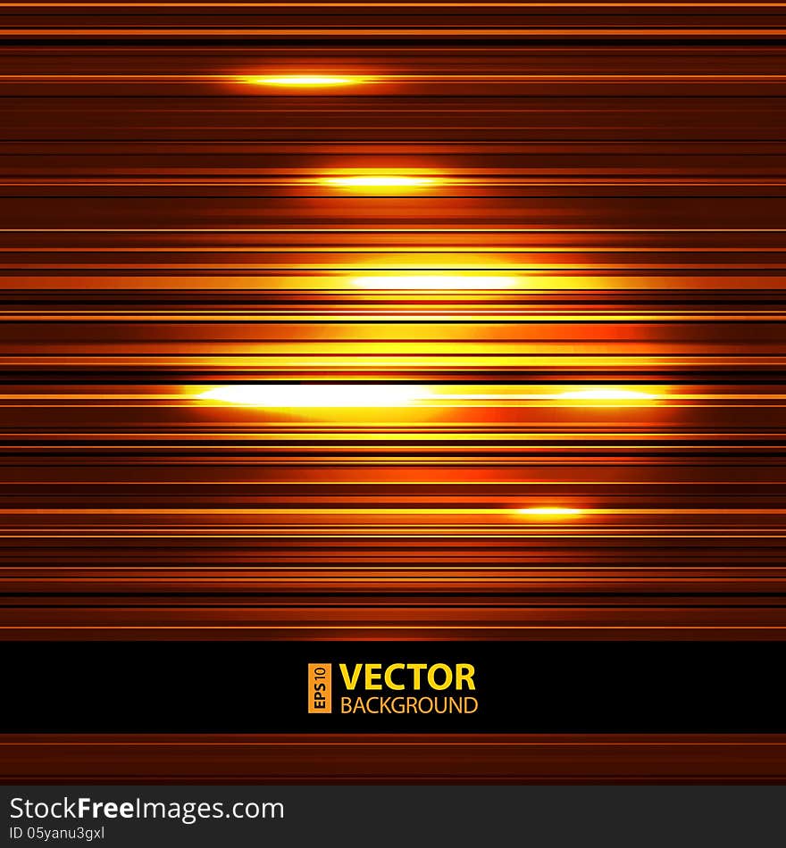 Abstract Retro Striped Colorful Background