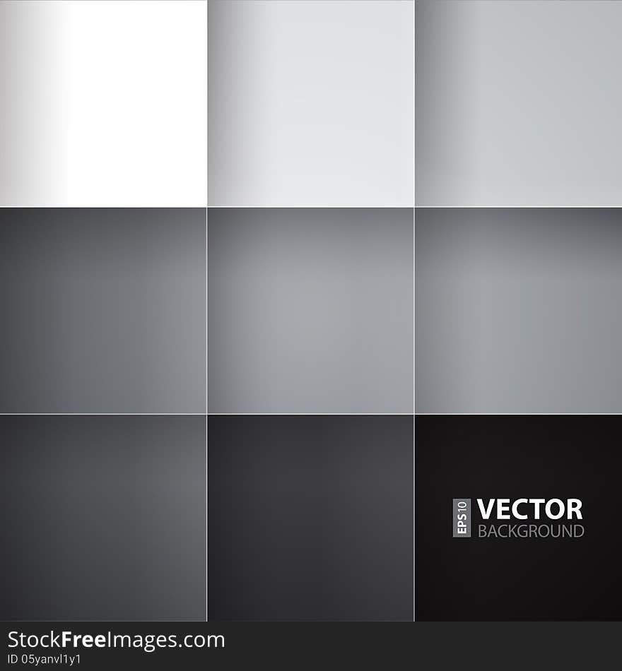 Gray squares abstract background. RGB EPS 10 illustration