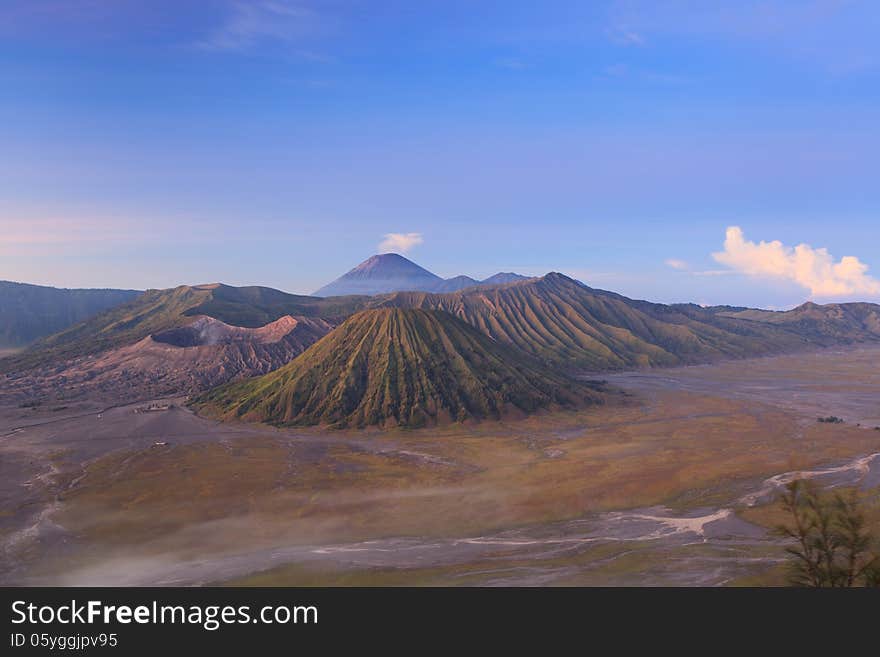 Bromo Mountain in Tengger Semeru National Park